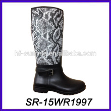 Frauen High Heel boot neue PU oberen Regen Stiefel